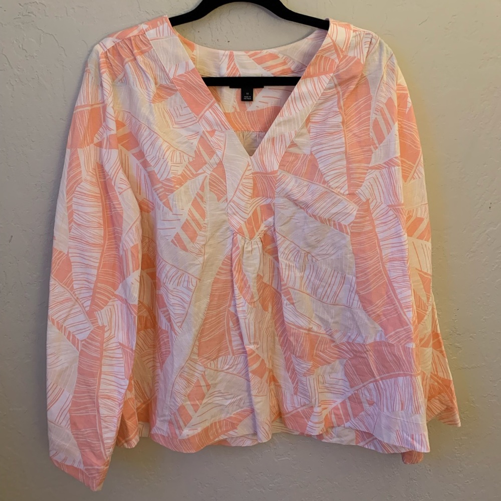 Alfani Women Linen Blend Blouse